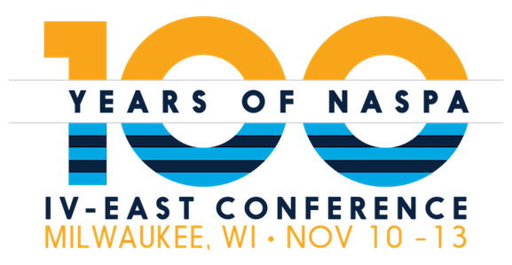 Main logo for the 2018 NASPA IV-E Regional Conference