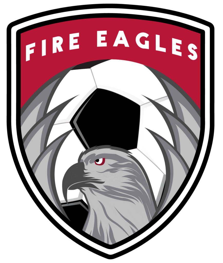 Logo for the Naperville Fire Eagles soccer team